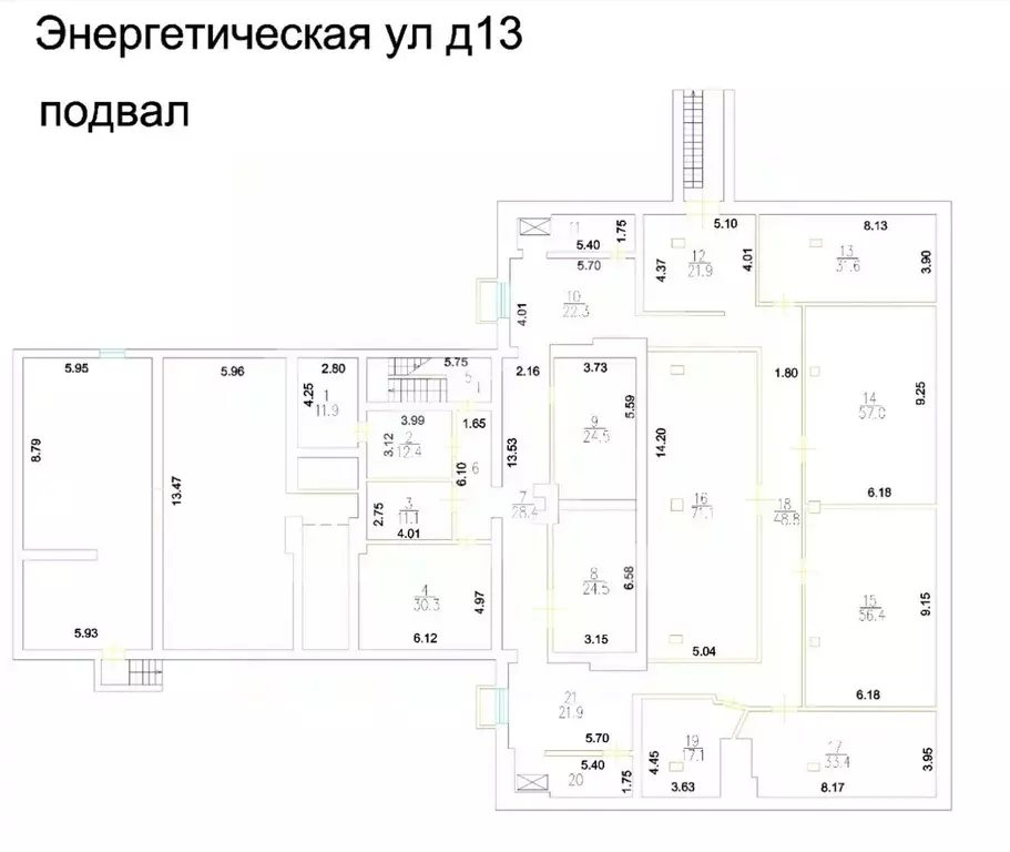 Помещение свободного назначения в Москва Энергетическая ул., 13 (574 ... - Фото 2