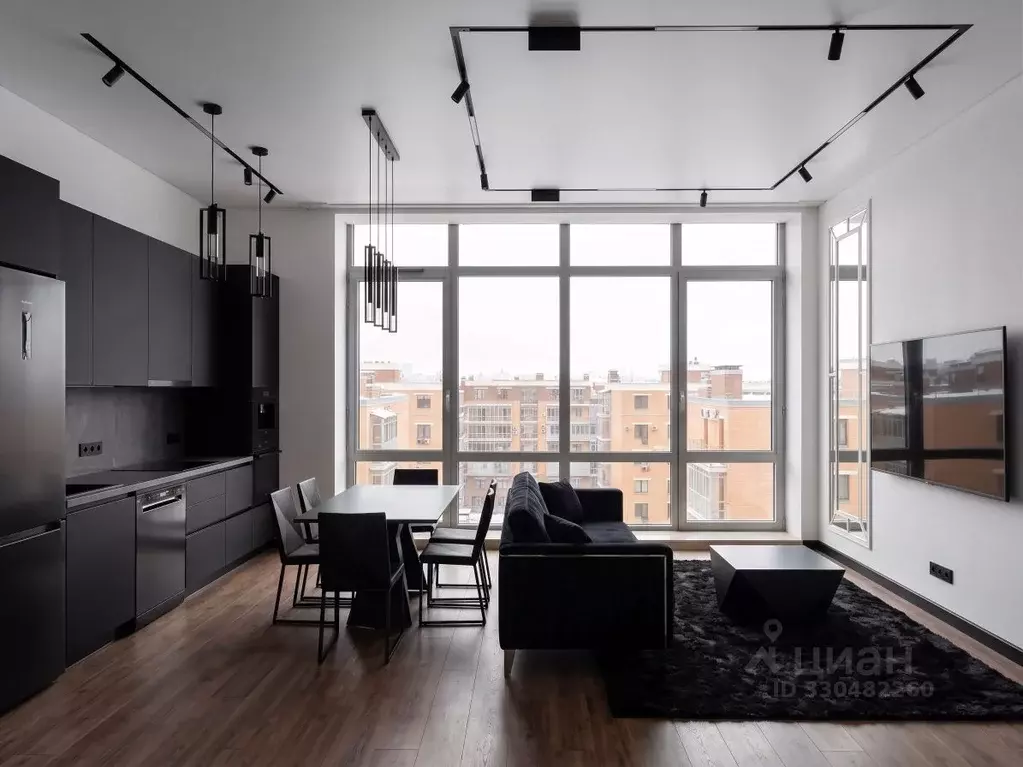 3-к кв. Татарстан, Казань Чистопольская ул., 20а (98.0 м) - Фото 1