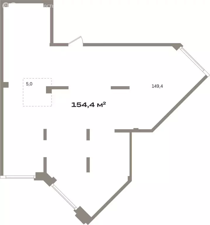 Помещение свободного назначения (154.4 м) - Фото 2
