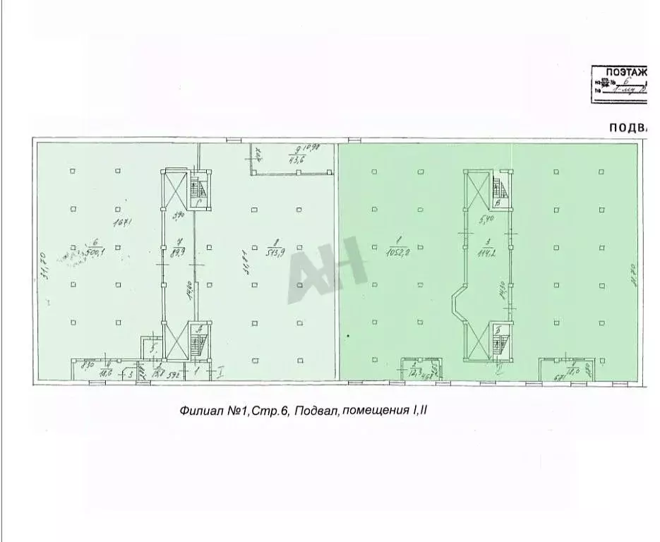 Склад в Москва 1-й Вязовский проезд, 1С4 (2396 м) - Фото 2