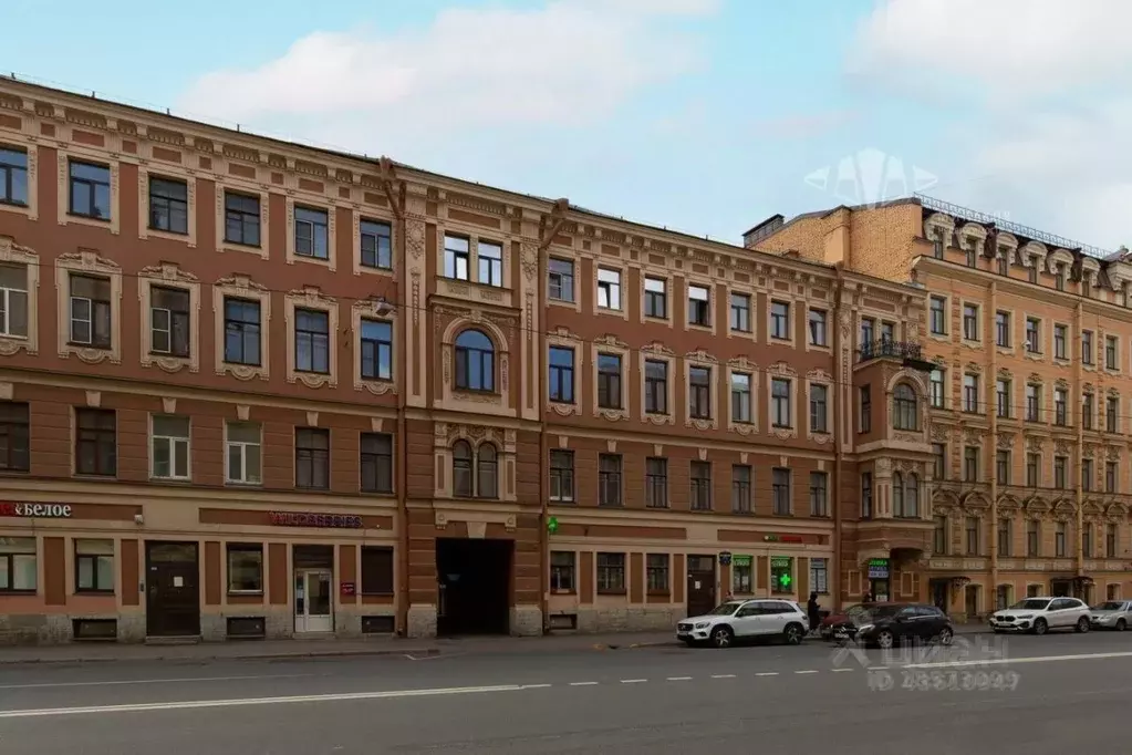 Комната Санкт-Петербург Английский просп., 31 (16.6 м) - Фото 0