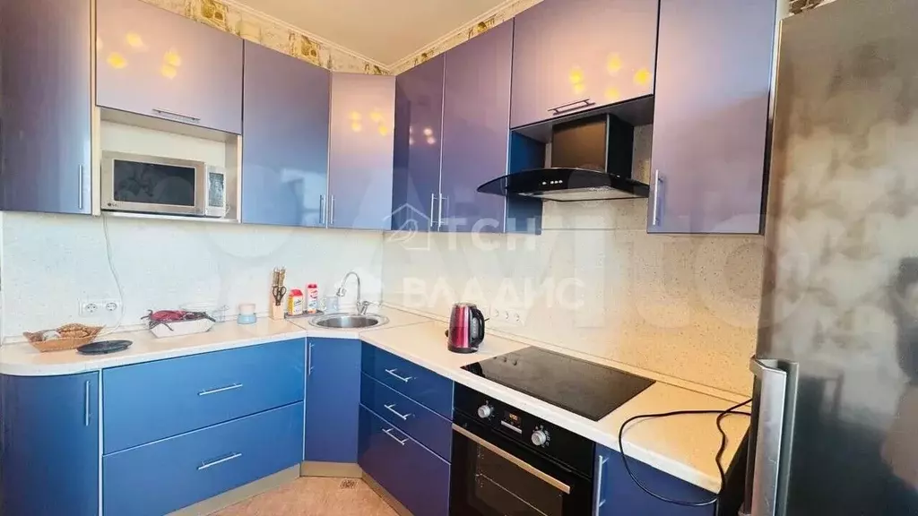 1-к. квартира, 40 м, 11/17 эт. - Фото 1