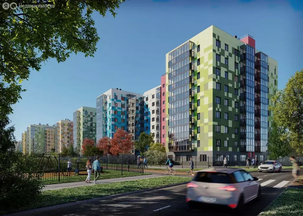 1-комнатная квартира: Гатчина, микрорайон Въезд, жилой комплекс IQ ... - Фото 2