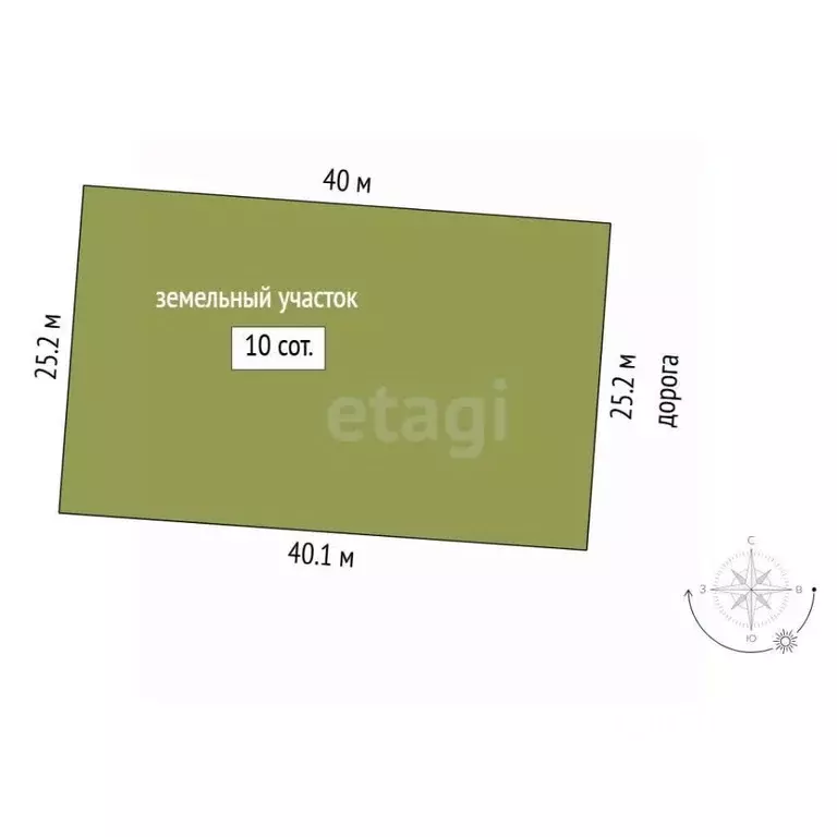 Участок в Тюменская область, Нижнетавдинский муниципальный округ, ... - Фото 2