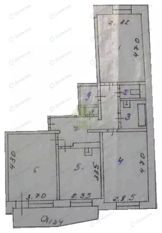 3-к кв. Бурятия, Улан-Удэ 111-й мкр, 3 (63.3 м) - Фото 2