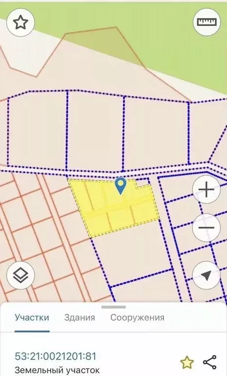 Участок в Новгородская область, Шимск рп Р-56, 48-й км (80.0 сот.) - Фото 1