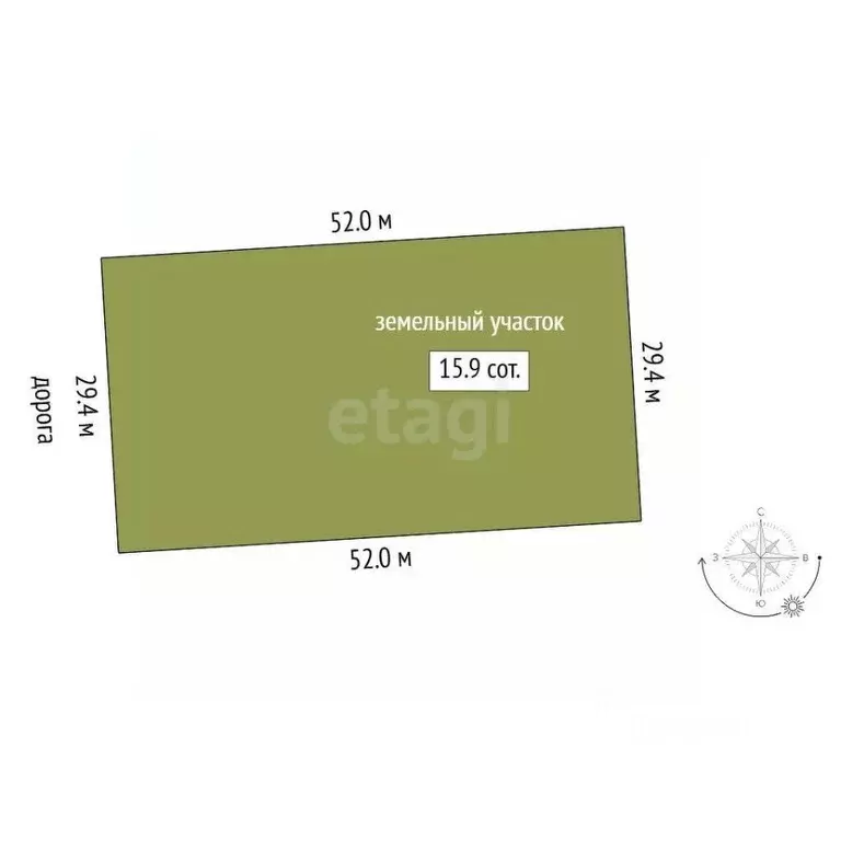 Участок в Тюменская область, Тюменский муниципальный округ, д. Ушакова ... - Фото 2