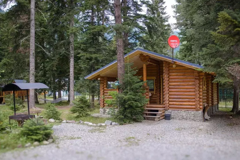 Дом в Карачаево-Черкесия, Зеленчукский район, с. Архыз  (50 м) - Фото 1