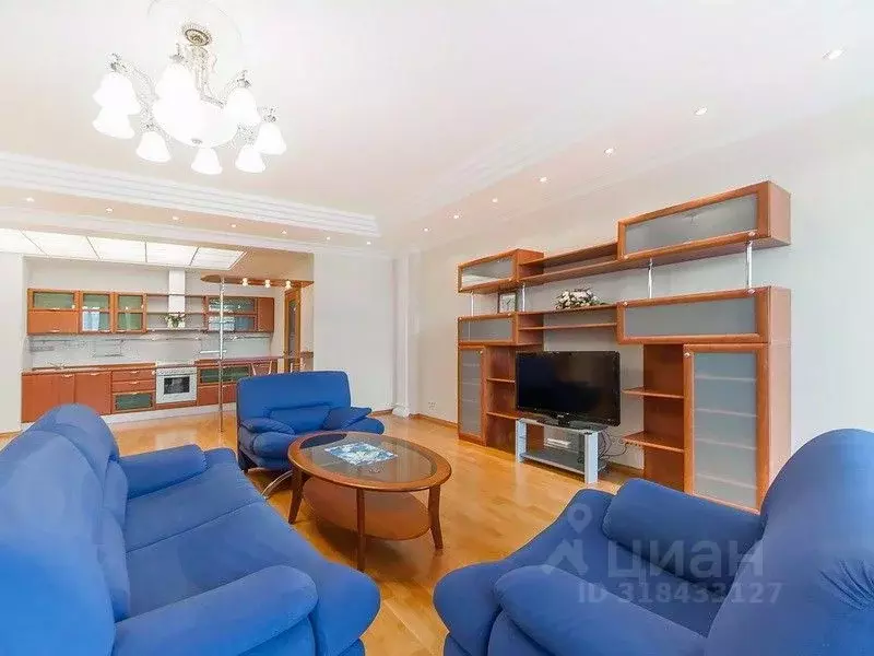 3-к кв. Москва ул. Куусинена, 21А (150.0 м) - Фото 1