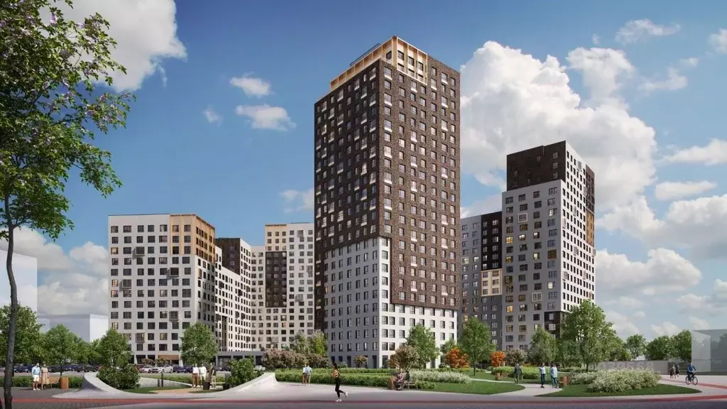 2-к кв. Московская область, Мытищи Страна.Парковая жилой комплекс ... - Фото 2