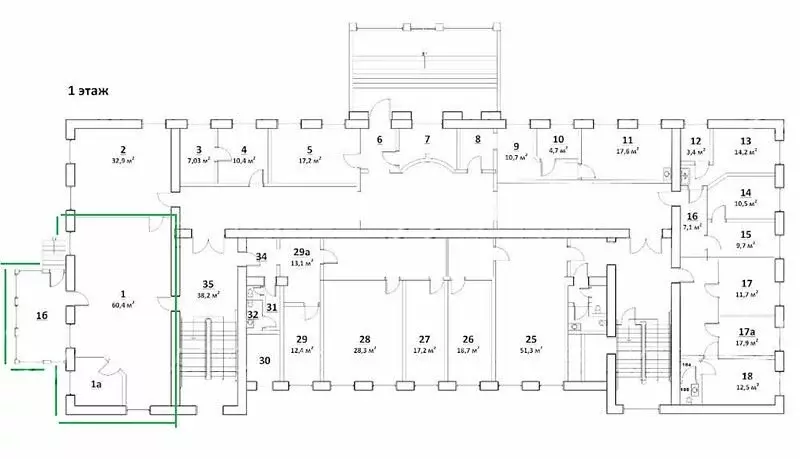 Помещение свободного назначения (70 м) - Фото 1