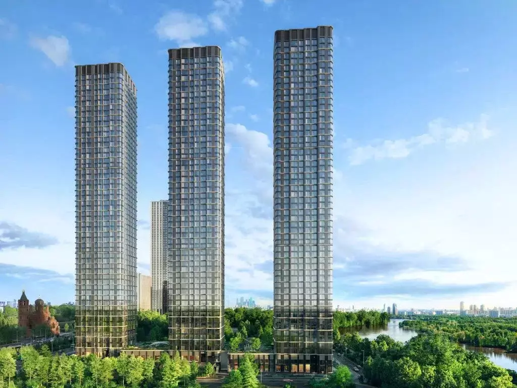 2-к кв. Москва Атлантик кв-л, Сити Бэй жилой комплекс (53.1 м) - Фото 1