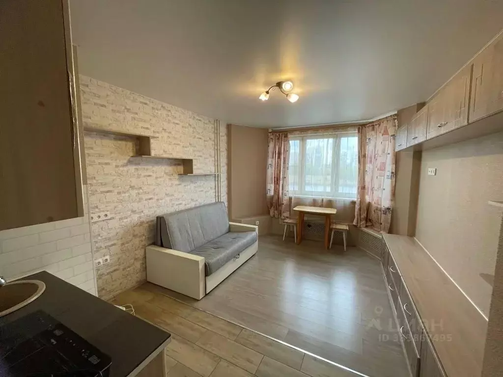 Студия Москва ул. Лавриненко, 13к2 (24.0 м) - Фото 1