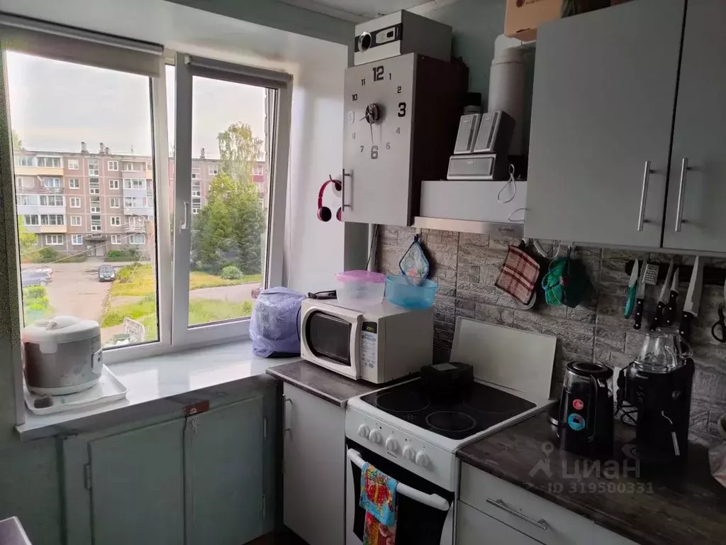 1-к кв. Карелия, Кондопога Октябрьское ш., 9 (32.6 м) - Фото 0