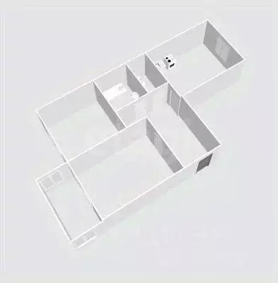 2-к кв. Сахалинская область, Холмск Школьная ул., 18А (66.1 м) - Фото 1