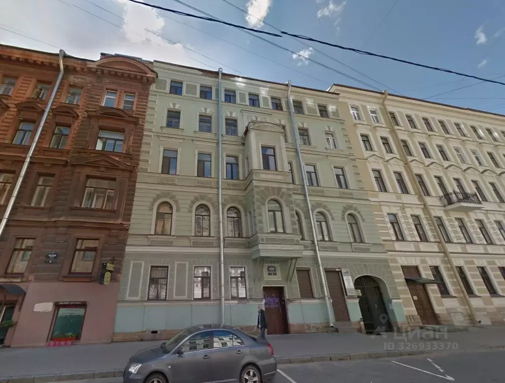 Помещение свободного назначения в Санкт-Петербург пер. Басков, 23 (27 ... - Фото 1