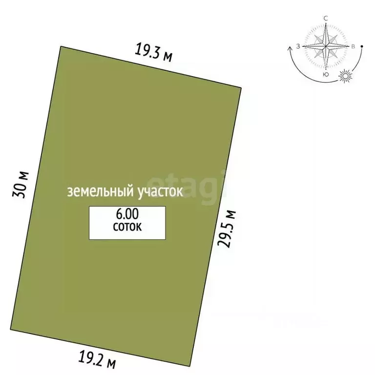 Участок в Ямало-Ненецкий АО, Новый Уренгой Семейный мкр,  (6.0 сот.) - Фото 2