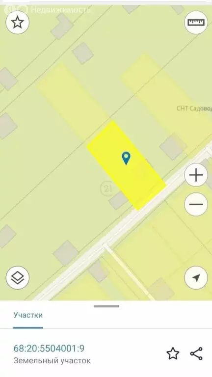 Участок в городской округ Тамбов, деревня Перикса (6 м) - Фото 2