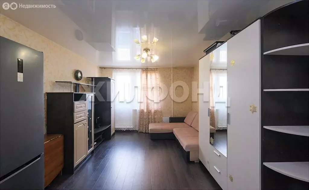 Квартира-студия: Новосибирск, улица Виктора Уса, 7 (27.9 м) - Фото 1