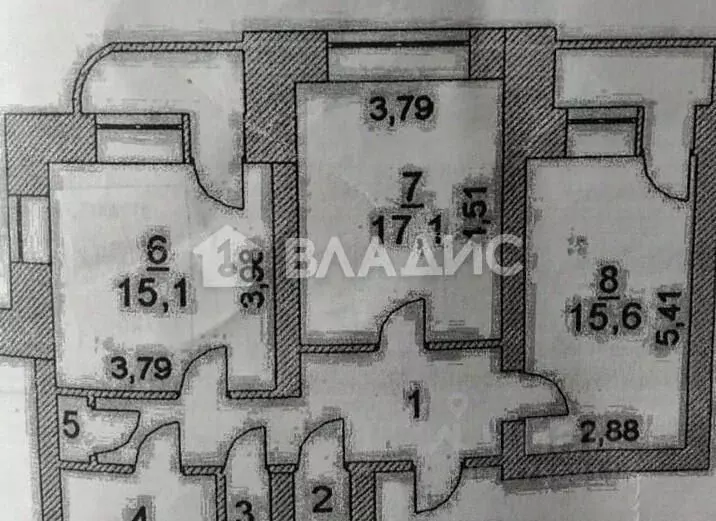 2-к кв. Новосибирская область, Бердск ул. Красная Сибирь, 128 (70.0 м) - Фото 1