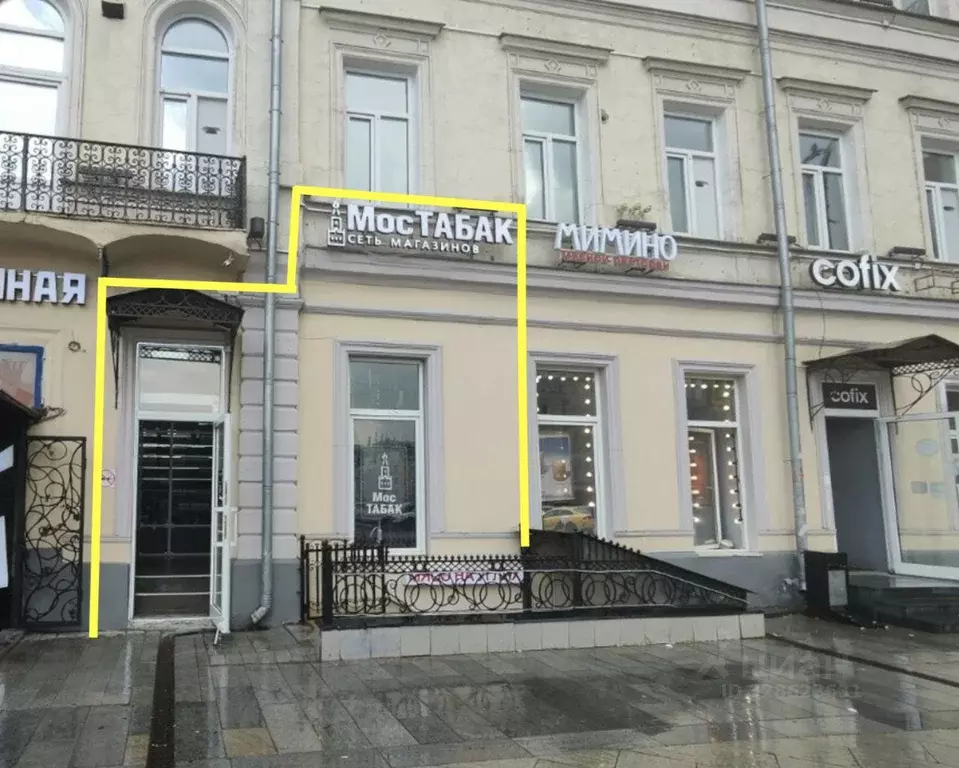 Помещение свободного назначения в Москва Лесная ул., 1/2 (21 м) - Фото 2