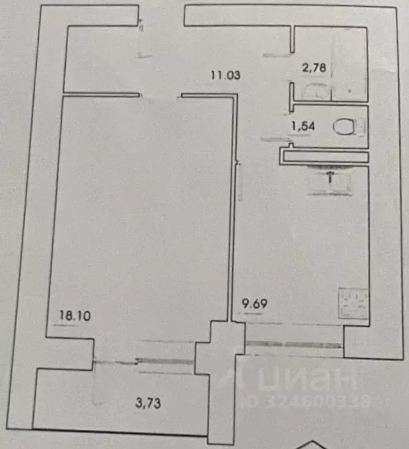1-к кв. Санкт-Петербург ул. Савушкина, 140 (41.0 м) - Фото 2