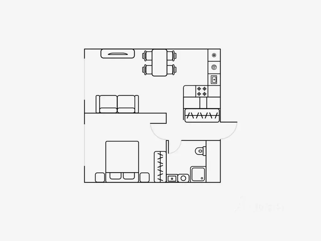 2-к кв. Свердловская область, Екатеринбург ул. Шаумяна, 24 (40.0 м) - Фото 2