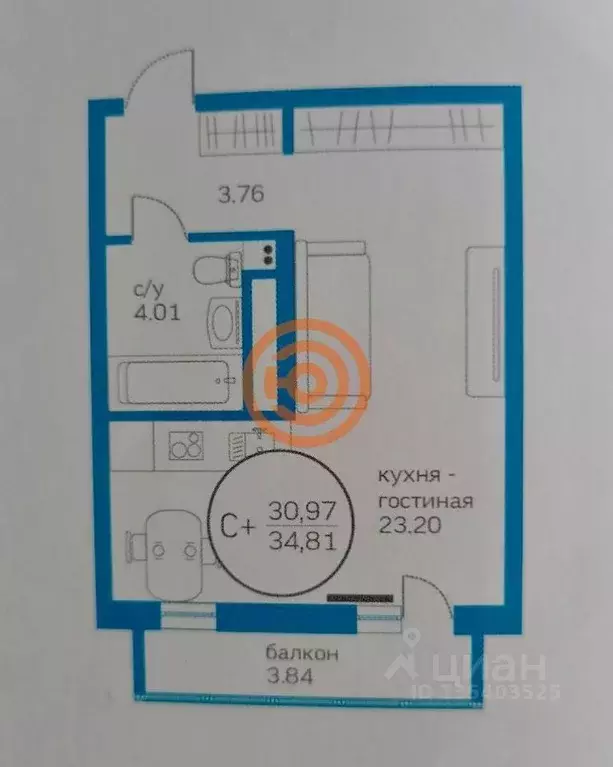 Студия Тюменская область, Тюмень ул. Героев Сталинградской битвы, 7 ... - Фото 2