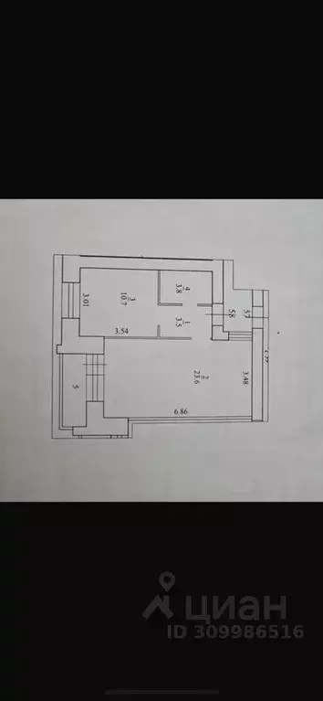 1-к кв. Архангельская область, Архангельск Северодвинская ул., 31 ... - Фото 0