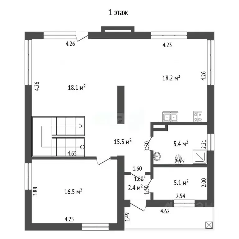 Дом в Ростовская область, Аксайский район, Старочеркасская ст-ца, ... - Фото 2