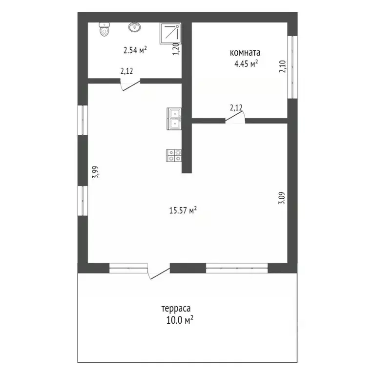 Коттедж в Тюменская область, Тюменский муниципальный округ, д. Якуши ... - Фото 2