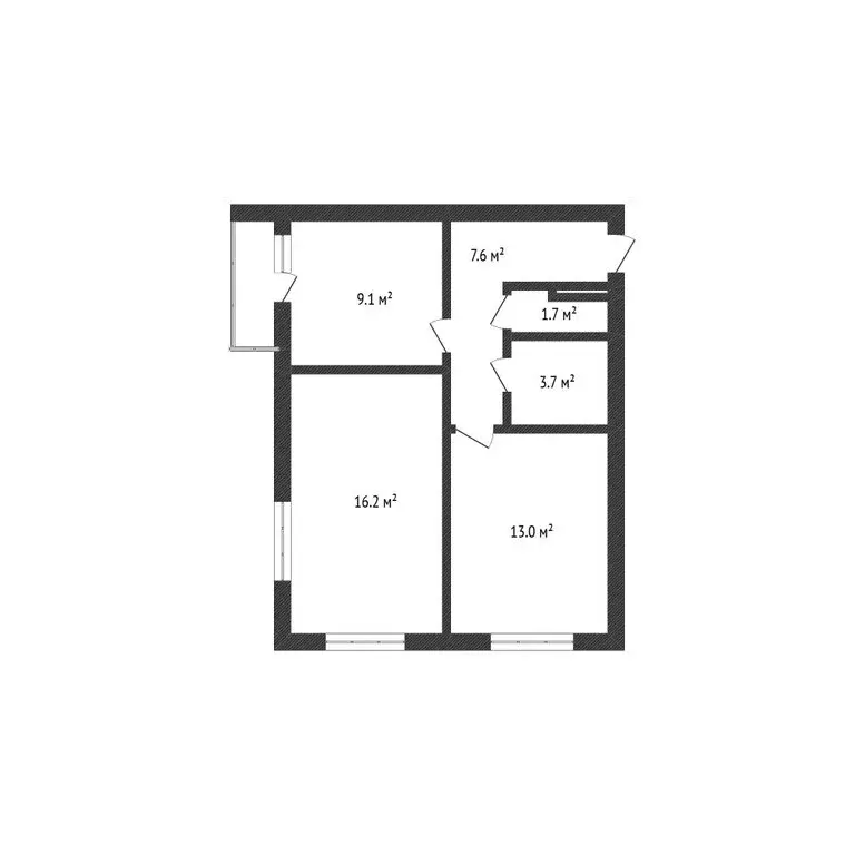 2-комнатная квартира: Ульяновск, микрорайон Новый Город, проспект ... - Фото 2