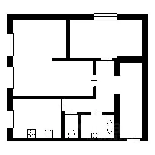 2-к кв. Москва Булатниковский проезд, 6К3 (63.0 м) - Фото 2
