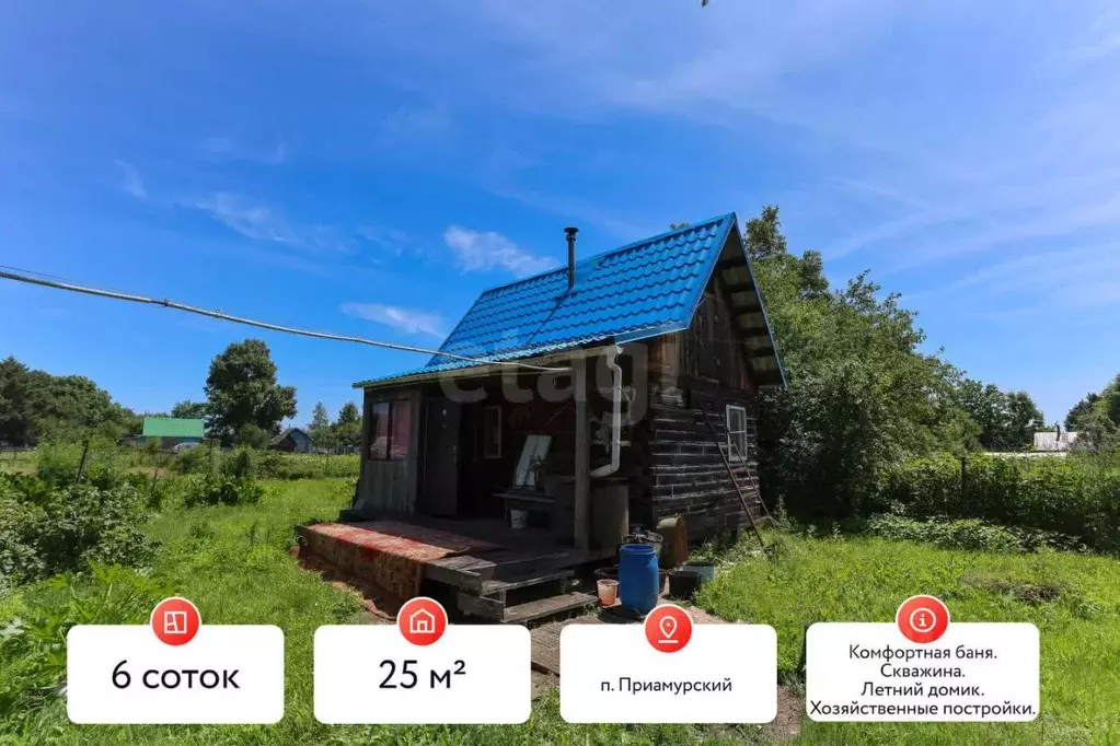 Дом в Еврейская автономная область, Смидовичский район, пос. ... - Фото 1