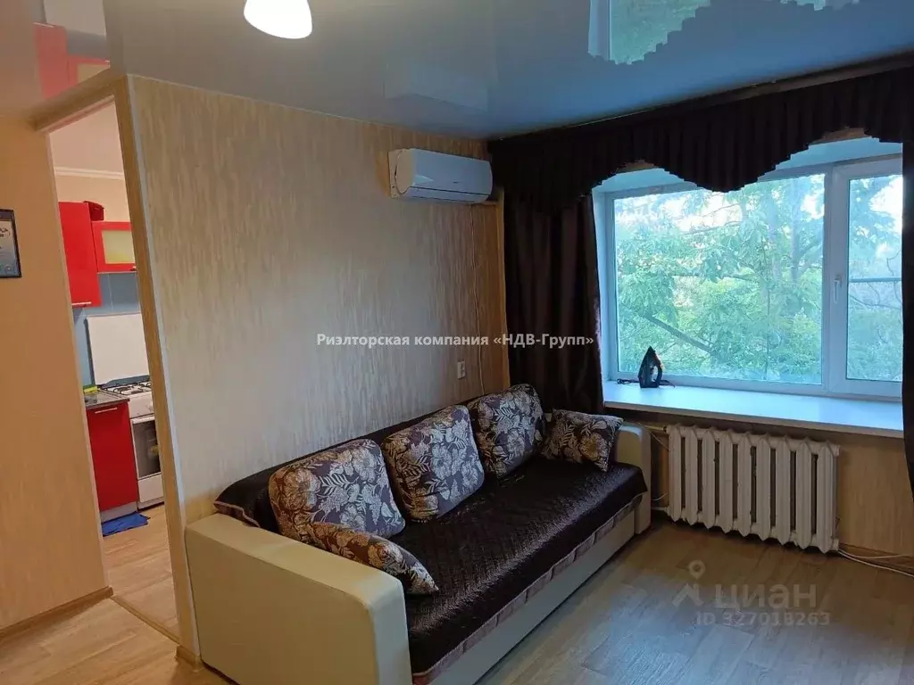 1-к кв. Хабаровский край, Хабаровск Клубная ул., 14 (31.0 м) - Фото 1