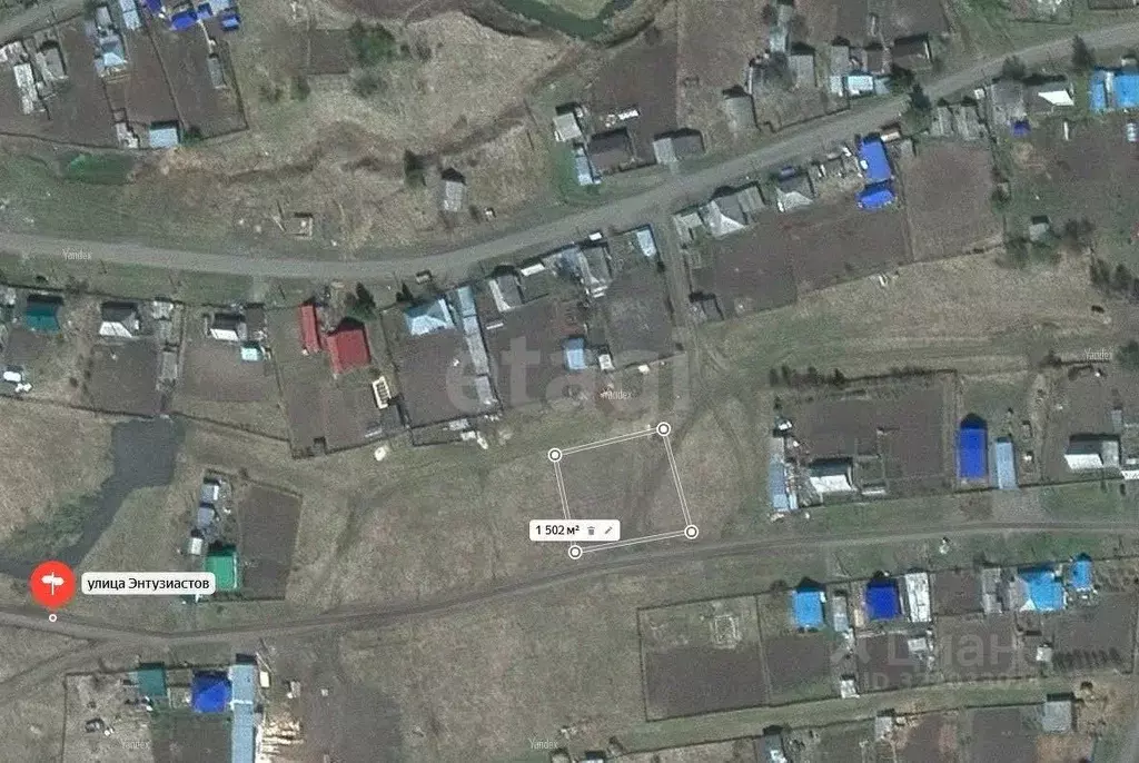 Участок в Кемеровская область, Крапивинский пгт ул. Энтузиастов (15.0 ... - Фото 2