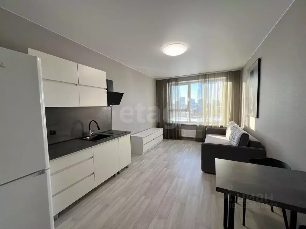 Студия Тюменская область, Тюмень ул. Краснооктябрьская, 4 (25.0 м) - Фото 2