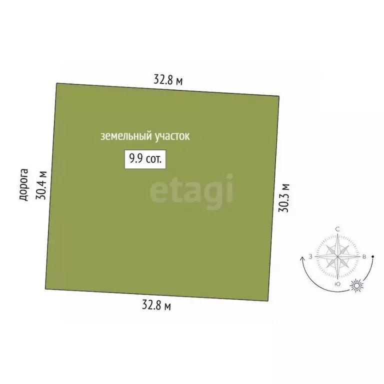 Участок в Тюменская область, Тюмень Большое Царево-1 СНТ, ул. Садовая ... - Фото 2