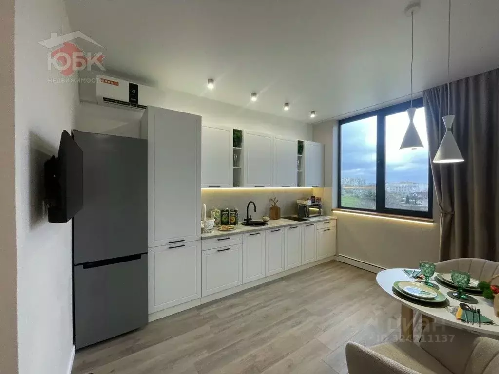 Студия Крым, Черноморское пгт ул. Евпаторийская, уч1 (24.86 м) - Фото 2