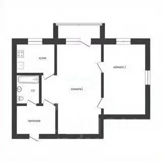 2-к кв. Курганская область, Курган ул. Карбышева, 58 (41.6 м) - Фото 2