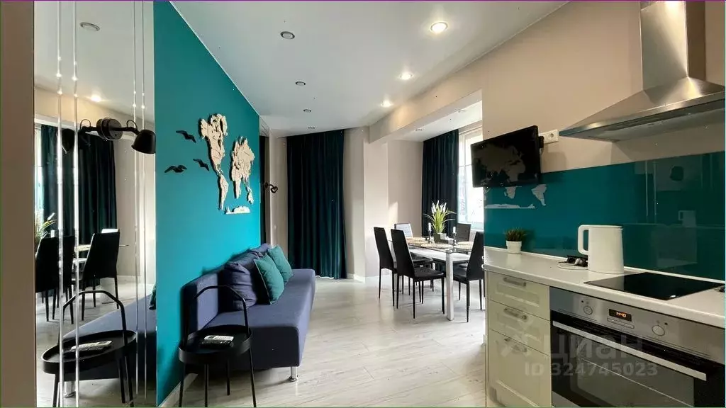 1-к кв. Краснодарский край, Сочи Центральный мкр, ул. Несебрская, 14 ... - Фото 1