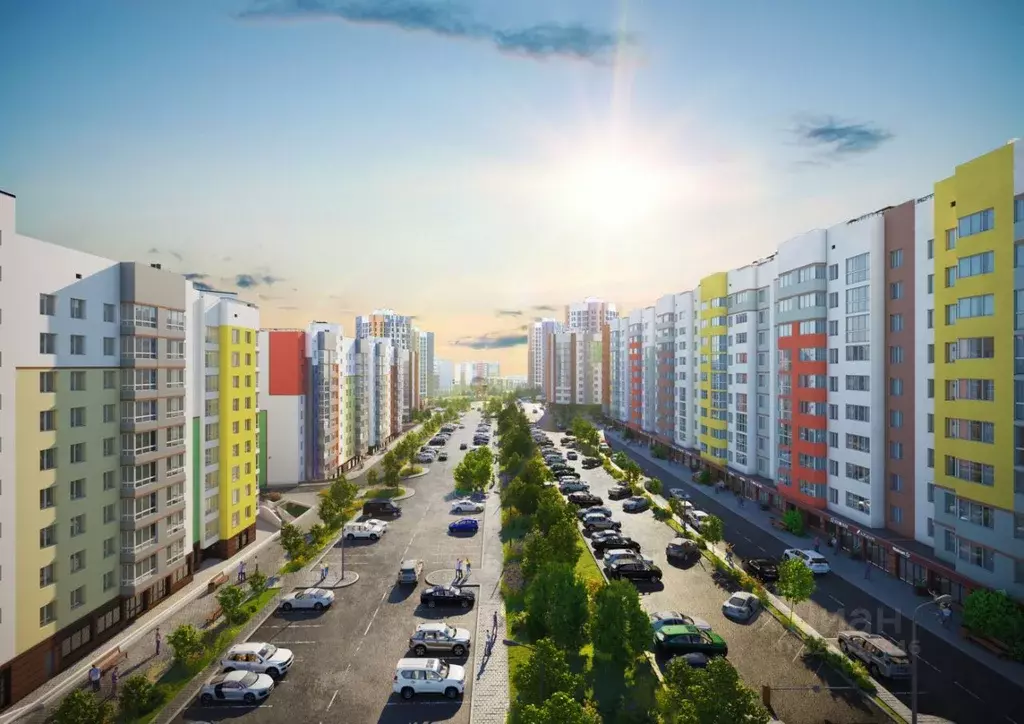 Офис в Крым, Симферополь Город Мира жилой комплекс (45 м) - Фото 2