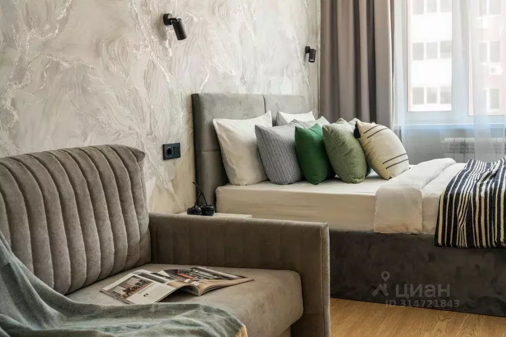 1-к кв. Самарская область, Самара пос. Мехзавод, 1-й кв-л, 78 (40.0 м) - Фото 1