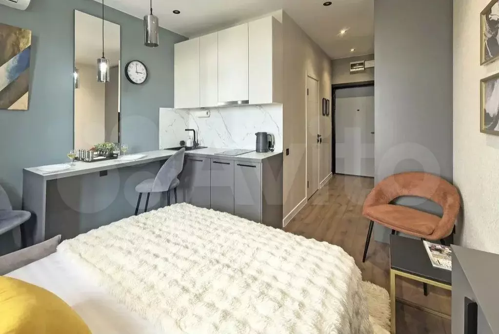 Апартаменты-студия, 20 м, 12/24 эт. - Фото 1