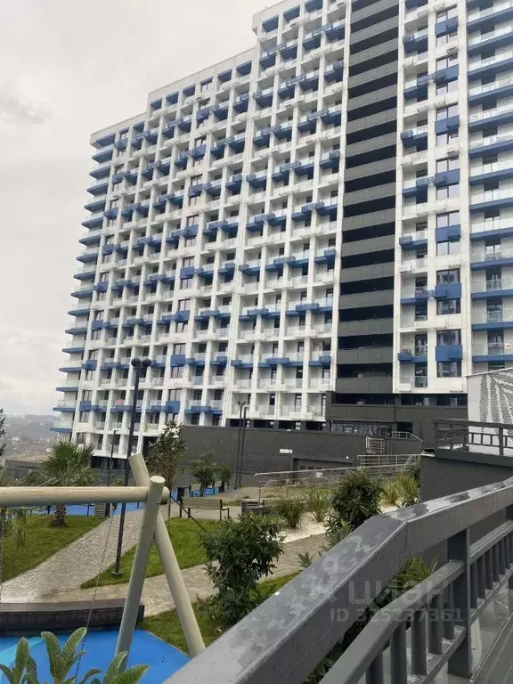 Студия Краснодарский край, Сочи Бытха мкр, ул. Ясногорская, 16/2к10 ... - Фото 1