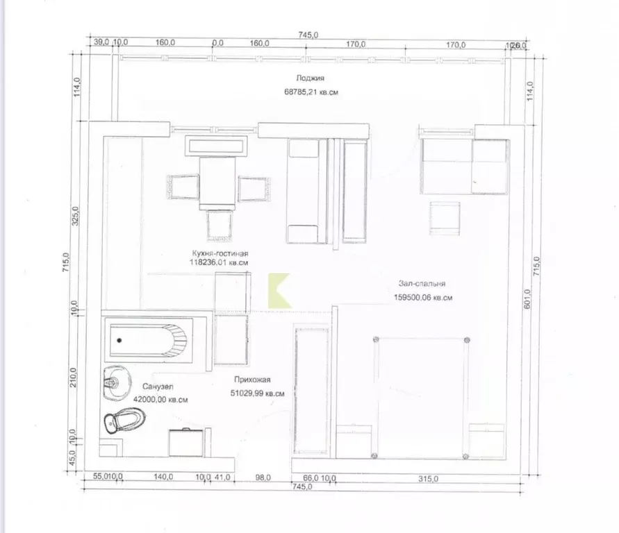1-к кв. Самарская область, Самара ул. Максима Горького, 131 (38.8 м) - Фото 2