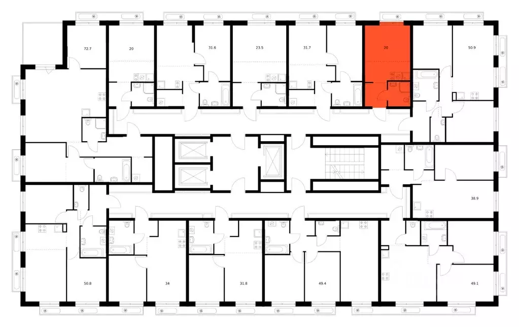 Студия Приморский край, Владивосток Снежный парк жилой комплекс (20.0 ... - Фото 2