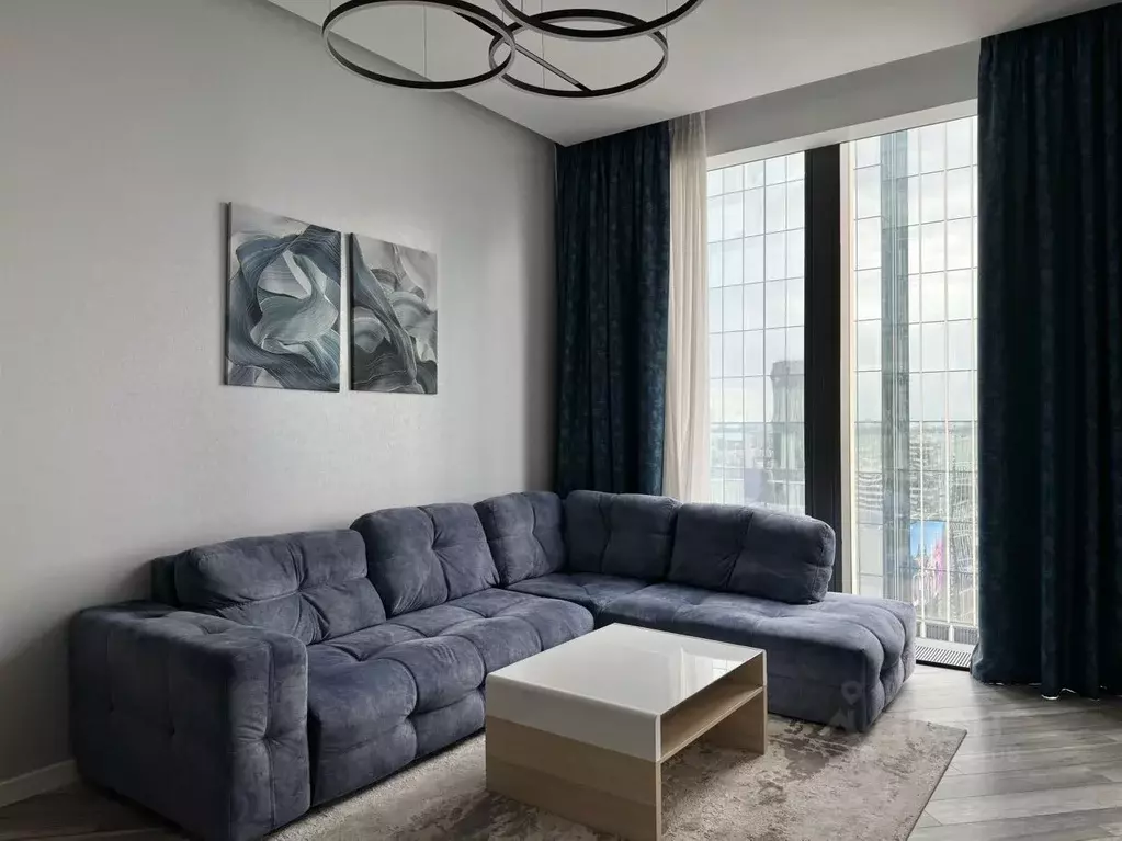 2-к кв. Москва 1-й Красногвардейский проезд, 22с1 (67.0 м) - Фото 1