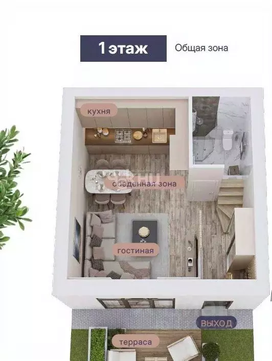 Таунхаус в Нижегородская область, Нижний Новгород д. Афонино, ул. ... - Фото 2