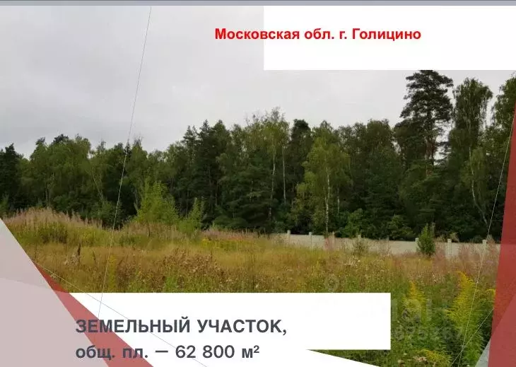 Участок в Московская область, Голицыно Одинцовский городской округ, ... - Фото 1